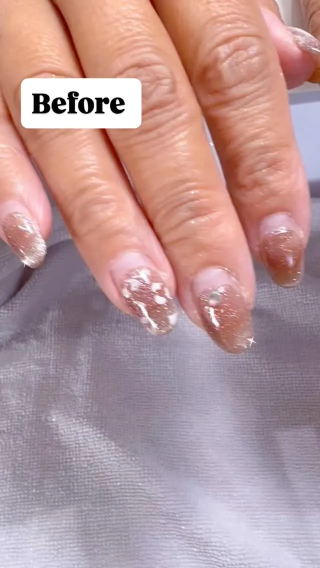 ⁡シンプルネイル♪